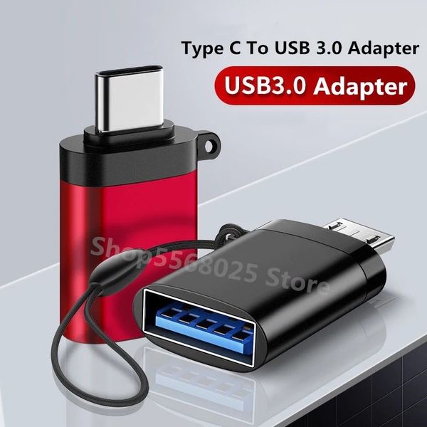 USB C OTG Adapter Fast USB 3.0 к адаптеру типа C для Xiaomi Huawei Samsung Mini Micro USB Adapter Type-C ОТГ-кабельный конвертер