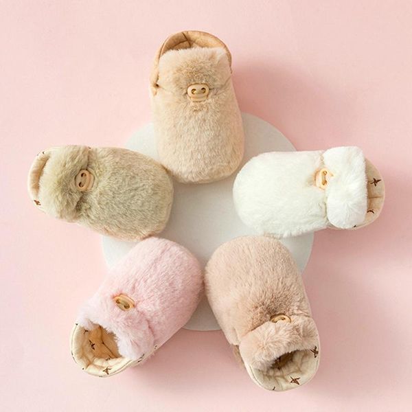 

first walkers winter plus velvet baby toddler shoes born warm shoe cotton non-slip foot cover