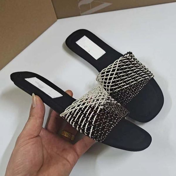 

shoes womens slippers outdoor rubber flip flops multicolored sandals slides shale female beach pantofle hawaiian flat soft sabot, Black