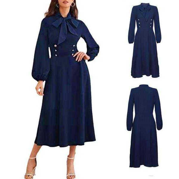 

dresses for women 2021 shirt dress women autumn winter party bodycon vintage casual slit knitted cotton white blue sundress y1204, Black;gray