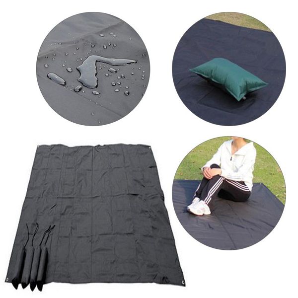 

outdoor picnic beach camping ground heightening tent wear-resistant oxford mat waterproof and moisture-proof cloth pads