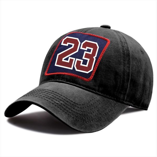 

fashion letter 23 baseball caps men sunscreen hip hop washed nbsp snapback hat dad hats adjustable women outdoor cap, Blue;gray