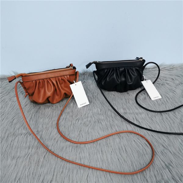 

new mg cloud single shoulder messenger bag soft face fold style fashion trend women's bag