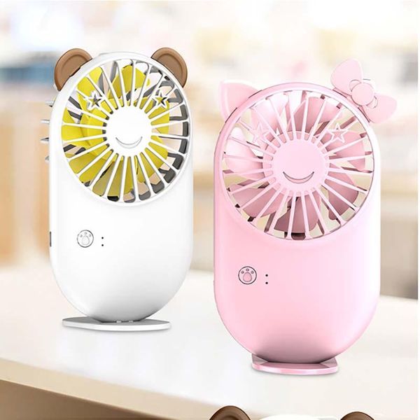 

electric fans 2021 mini pocket usb charge hold student outdoors bring portable small fan dc air cooler ventilador