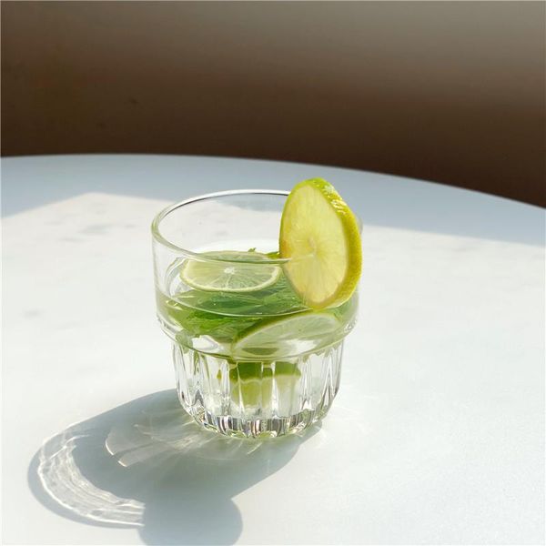 

wine glasses ins coffee milk whisky glass cold water cup drinkware home decorations