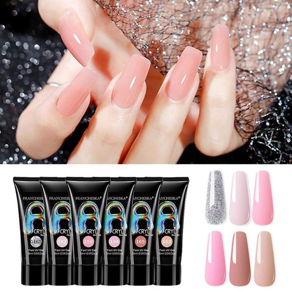 

nail art kits gel kit poly set extension for safe and eco natural long-lasting complete