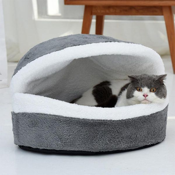 

cat beds & furniture m l shell dog nestÂ cotton detachable and washable hamburger design pet house four seasons general sleeping supplies