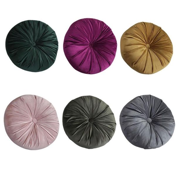 

cushion/decorative pillow round throw comfortable soft chair floor cushion pumpkin home sofa decoration for bed and
