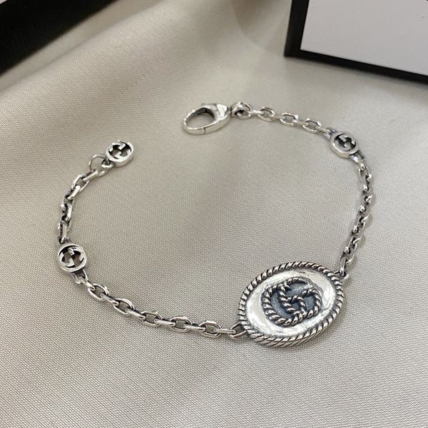 

s925 silver twist buckle bracelet personalized valentine's day gift for girlfriend exclusive fine jewel, Golden;silver
