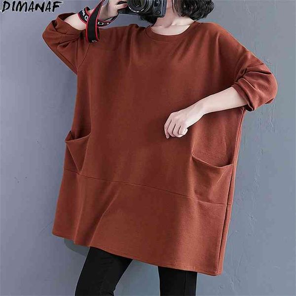 

plus size women hoodies cotton sweatshirt patchwork oversize winter casual style vintage autumn solid 210531, Black