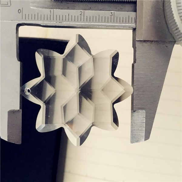 

chandelier crystal clear 38mm 100pcs home decoration pretty lustres de cristal prisms parts pendants for chandeliers