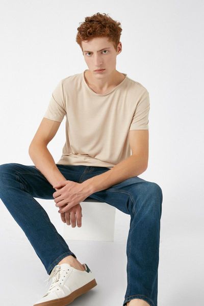 

koton male petrol jeans 1 kam43203md men's, Blue