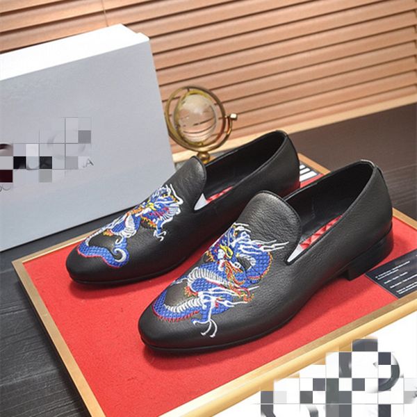 

2021 oxford mens dress shoes formal business lace-up full grain leather minimalist shoes for men size 38-46, Black