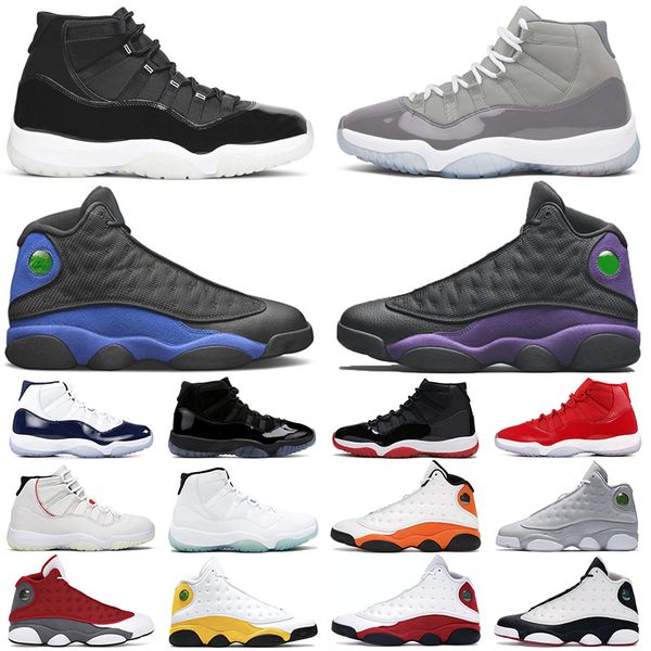 

mens 11 cool grey basketball shoes bred gray taxi utility grind reverse flu game twist 12s legend blue low concord 13s court purple trainers