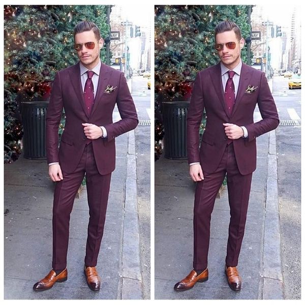 

men's suits & blazers formal custom online mens business suit two pieces wedding tuxedos slim fit groom wear (jacket+pants) p2yz, White;black