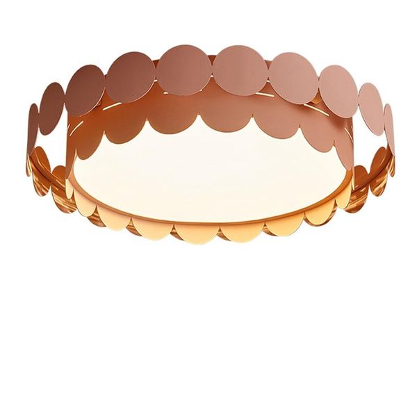

ceiling lights nordic bedroom led light pink girl princess room warm and romantic web celebrity dining children's