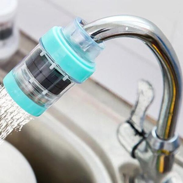 

household kitchen mini faucet tap stone magnetization water purifier clean filter filtration cartridge carbon faucets