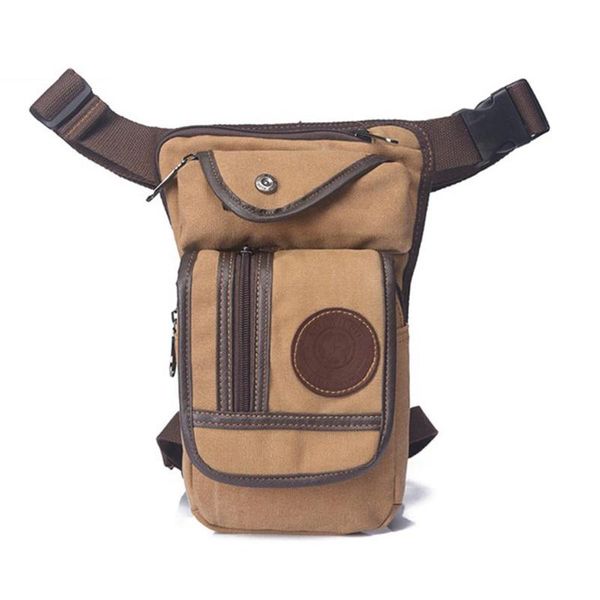 

outdoor bags men canvas crossbody bag casual messenger shoulder leg gifts