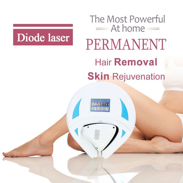 Depilazione laser a diodi permanente indolore per uso domestico, rapida e precisa, professionale, potente, mini 808 nm, Depilazione laser ipl portatile