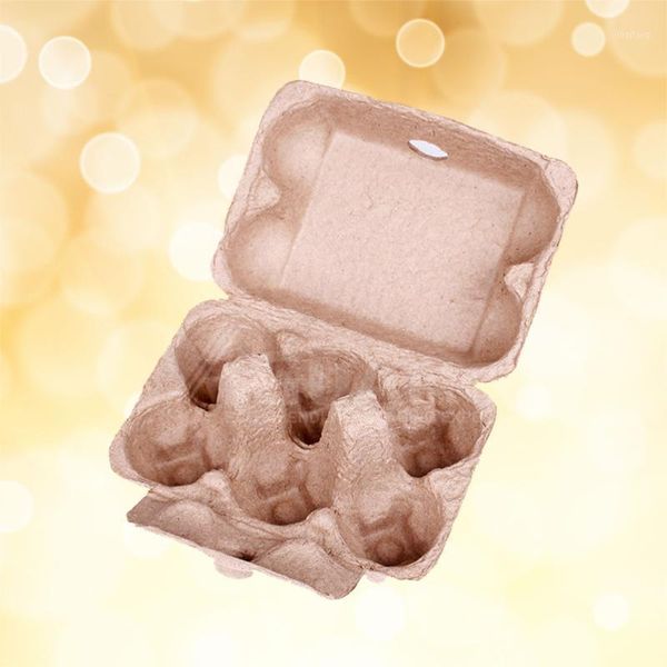 

15pcs chicken farm equipment folding egg storage tray box portable carton 6 grid rack bottles & jars