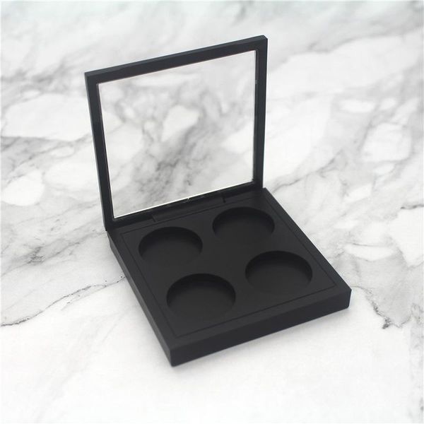 

storage bottles & jars 20/30pcs matte black lipstick sub containers cosmetic concealer case eyeshadow powder compacts blusher