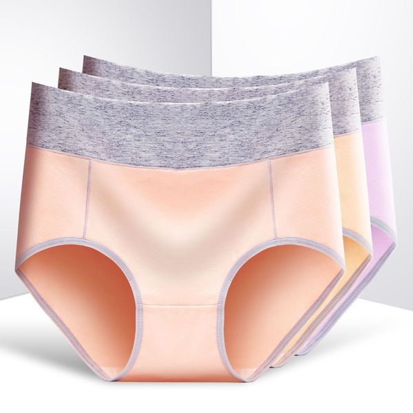 

triangle youth large size fashion seamless cotton underwear women, Black;pink