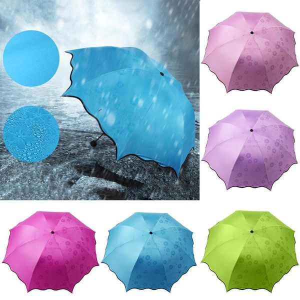 

umbrellas durable waterproof portable folding rain sunlight umbrella travel anti-uv summer parasol