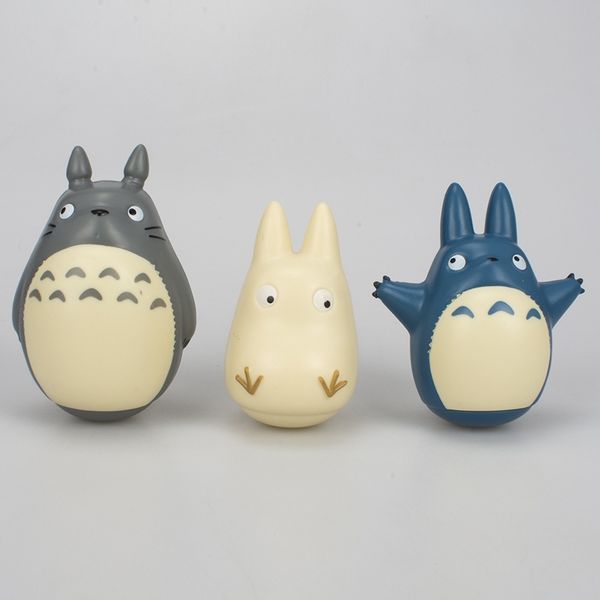 

hayao miyazaki animation totoro handmade white model doll blue dragon cat tumbler box decoration