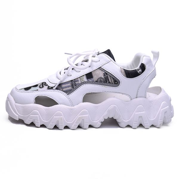 

mens fashion casual shoes open-toe shoes sandal shoes wading massage permeability anti-slip wear high, Black