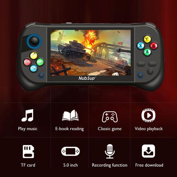 

portable game players 5.0 inch handheld console 3000 games support video machine retro mini for kids adults