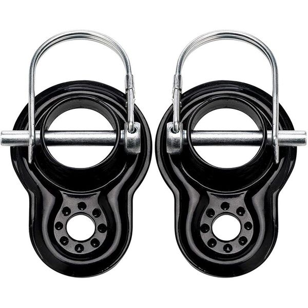 

tools 2 pcs coupler hitch attachments for instep and bike trailers, flat angled couplers bicycle carriers