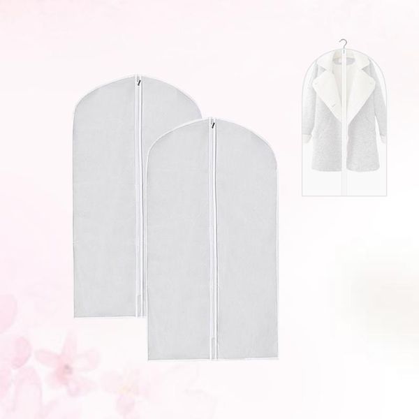 

clothing & wardrobe storage 6pcs frosted suit garment cover bag protector with zipper travel closet organize clothes du