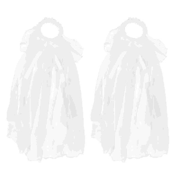 

hair clips & barrettes 2pcs veil flower headpieces headbands with wreaths child accessories, Golden;silver
