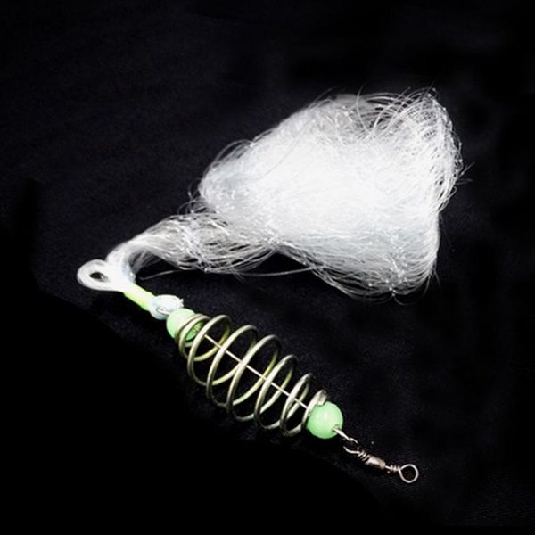 

floating fishing bottom bawang tied explosive hook net throwing random color hooks