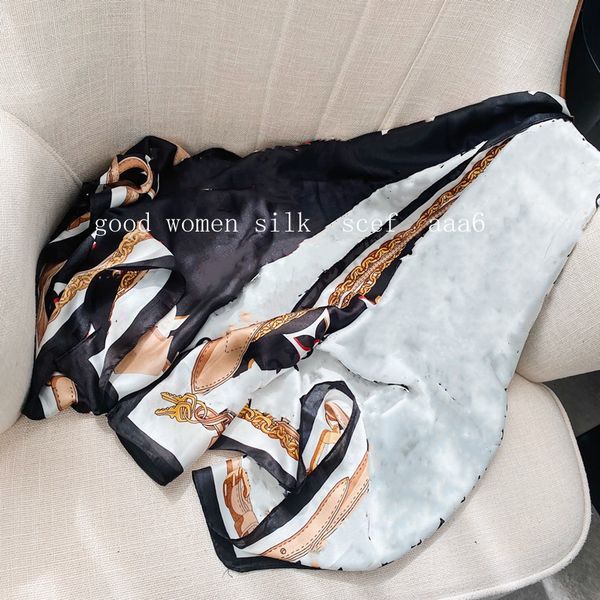 

delicate printed women's scarf spring summer thin silk scarfs soft luxury scarves, Blue;gray