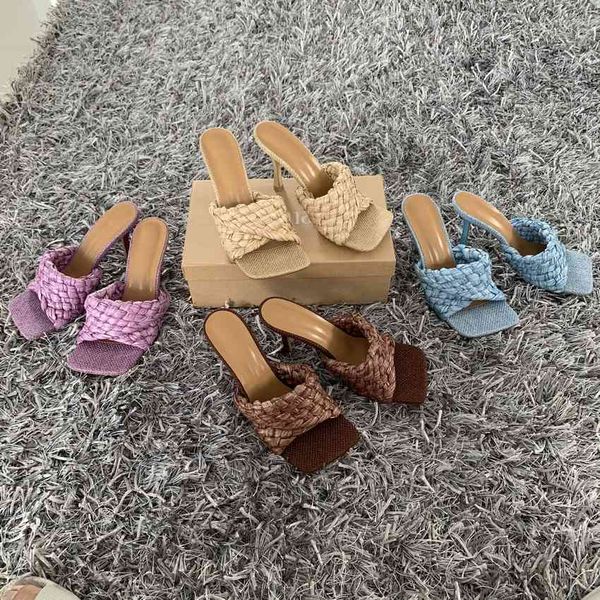 

sandals sandálias femininas de salto alto, chinelos slizantes com do aberto, sandália da moda, para mulheres, verão, epxv, Black