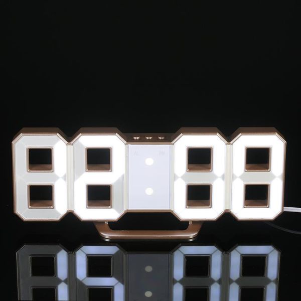 

desk & table clocks multifunctional large led digital wall clock 12h/24h time display with alarm and snooze function adjustable luminance