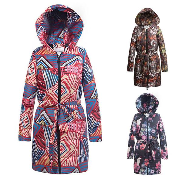 

women's fur & faux 2021 casual loosehooded parkas women fashion solid thick sh ort coats elegant tie belt cotton jackets female ladies, Black