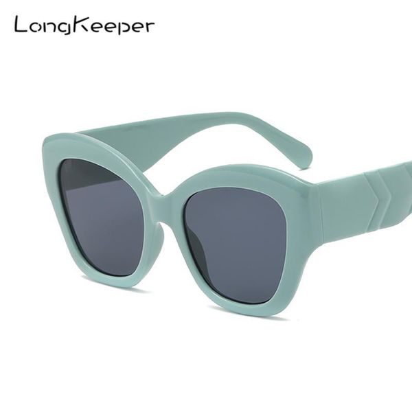 

sunglasses longkeeper luxury oversized cat eye women vintage brand sun glasses female fashion shades lunette de soleil femme, White;black