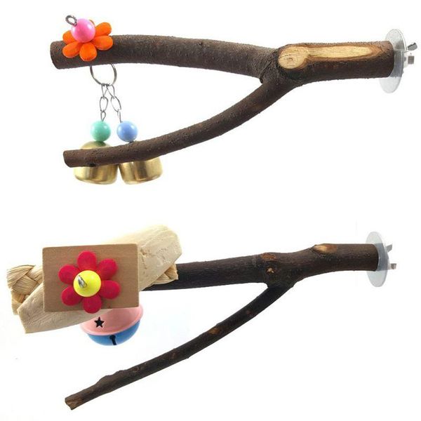 

other bird supplies pet parrot stand swing log twig ser cage fitting cuttle bone bell 1pcs
