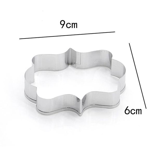 

baking moulds cake cookie mould cutter stainless steel diy frame fondant mold kitchen tool andf889