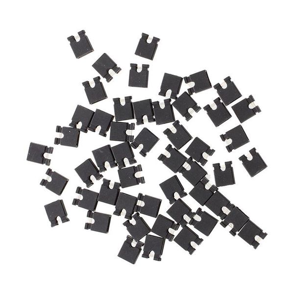 

other lighting accessories 50 pcs 2.54mm jumper cap mini short circuit connectors