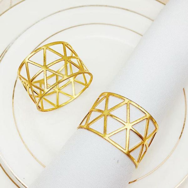 

napkin rings 6pcs serviette alloy holder west dinner towel ring party decoration table accessories tool