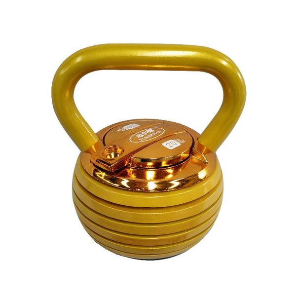 Acessórios 20lb Kettlebells de ferro fundido Kettle-Bell Dumbbell