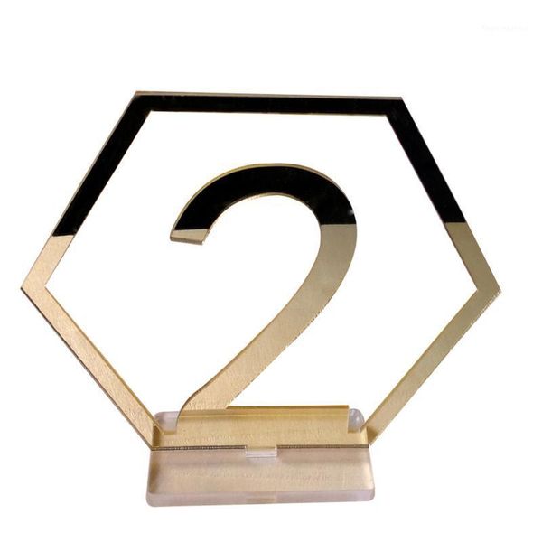 

party decoration 1-20 wedding table numbers acrylic mirror silver placeholders stands cards plate decors for1