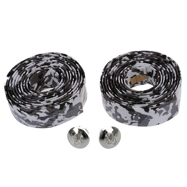 

emergency lights road bike / bicycle cork handlebar tape wrap (white with black)