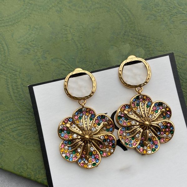 

2021alloy fashion brand have stamps pearl designer earrings for lady women party wedding lovers gift engagement luxury jewelry for bride hb, Silver