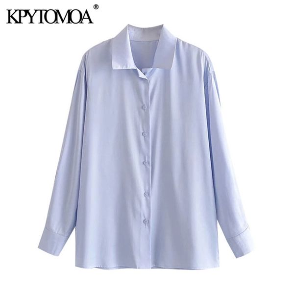 

women fashion loose soft touch side slit blouses vintage long sleeve button-up female shirts blusas chic 210421, White