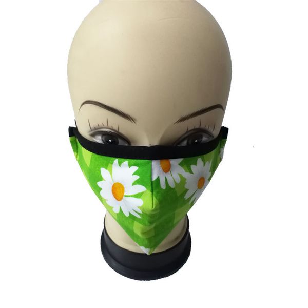 

cotton direct filter pluggable pm2.5 printed mask for cold and dust protection