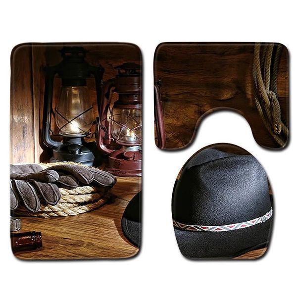 

bath mats 3 pcs mat set bathroom toilet shower room rug carpets memory foam 3d art carpet door